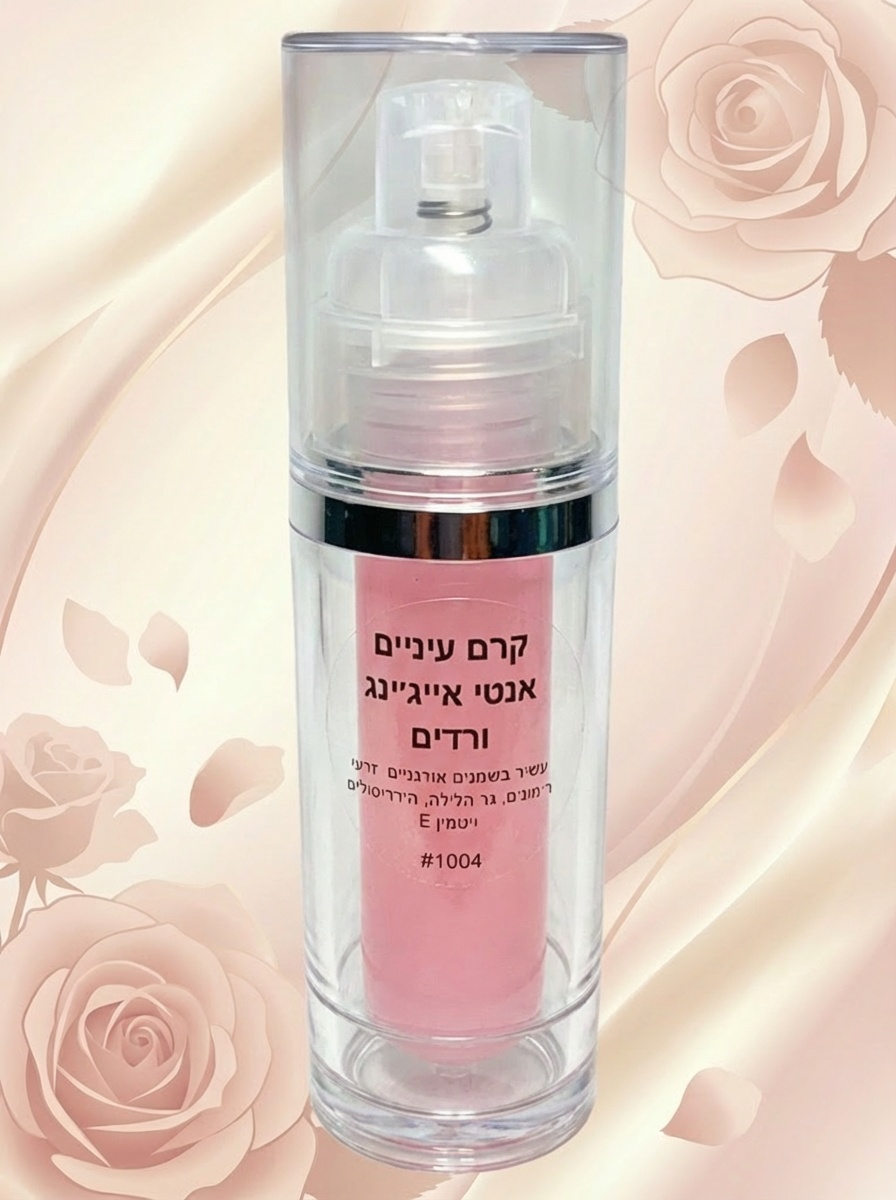 קרם עיניים אנטי אייג'ינג קליל ורדים לעור רגיש