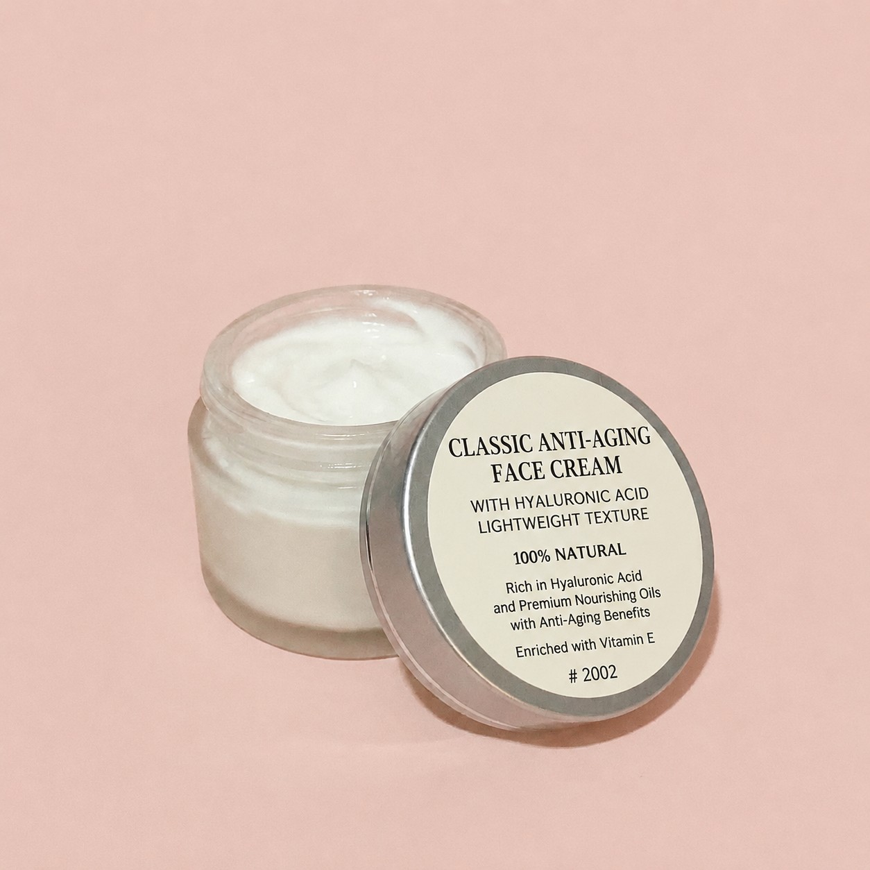 Classic Anti-Aging Face Cream with Hyaluronic Acid